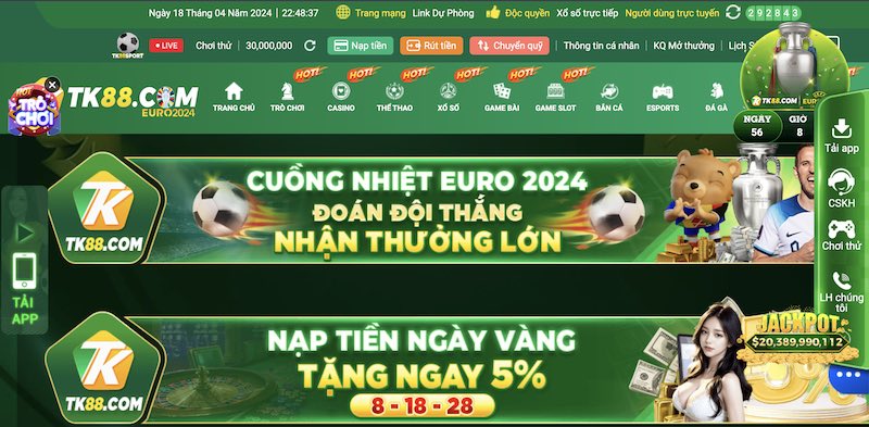 Điểm danh qua các khuyến mãi hấp dẫn tại cổng game